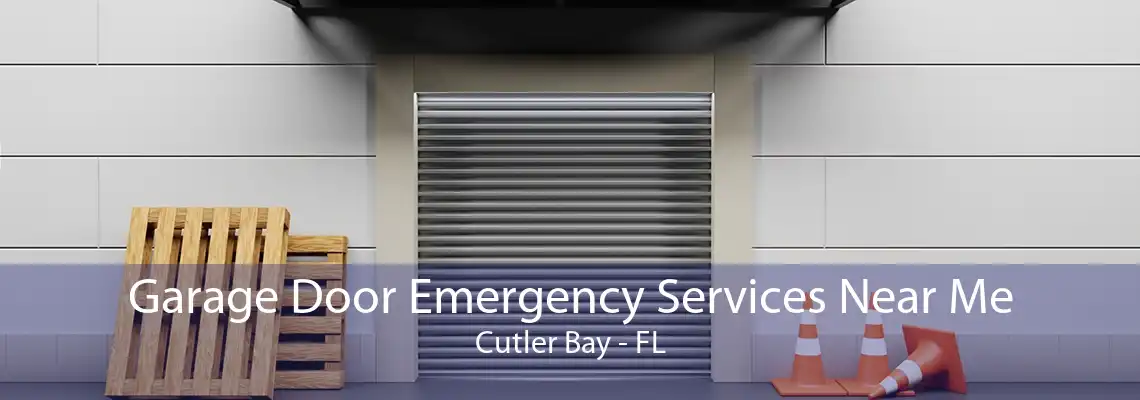 Garage Door Emergency Services Near Me Cutler Bay - FL