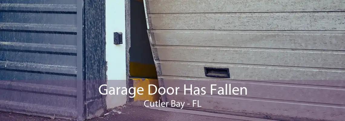 Garage Door Has Fallen Cutler Bay - FL