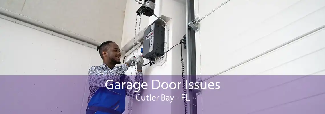 Garage Door Issues Cutler Bay - FL