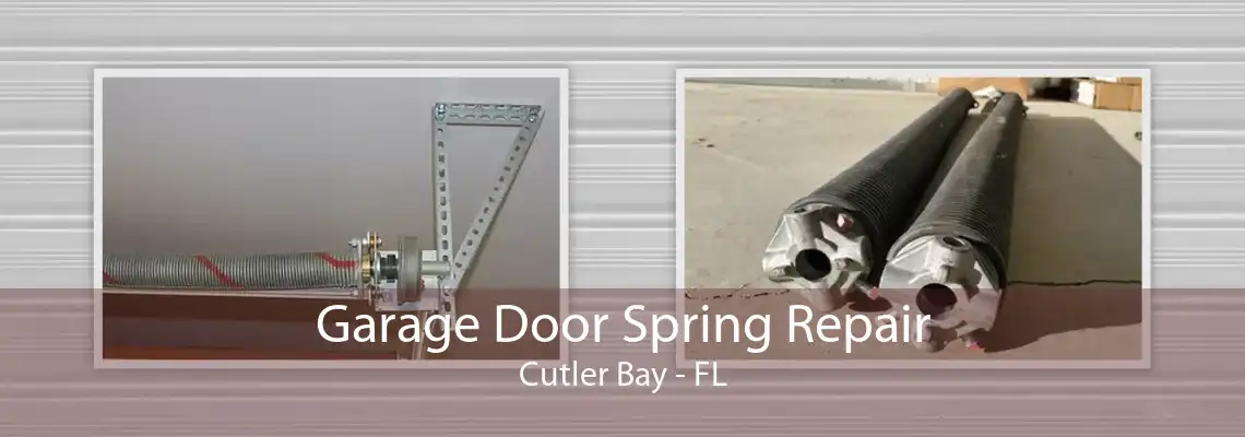 Garage Door Spring Repair Cutler Bay - FL