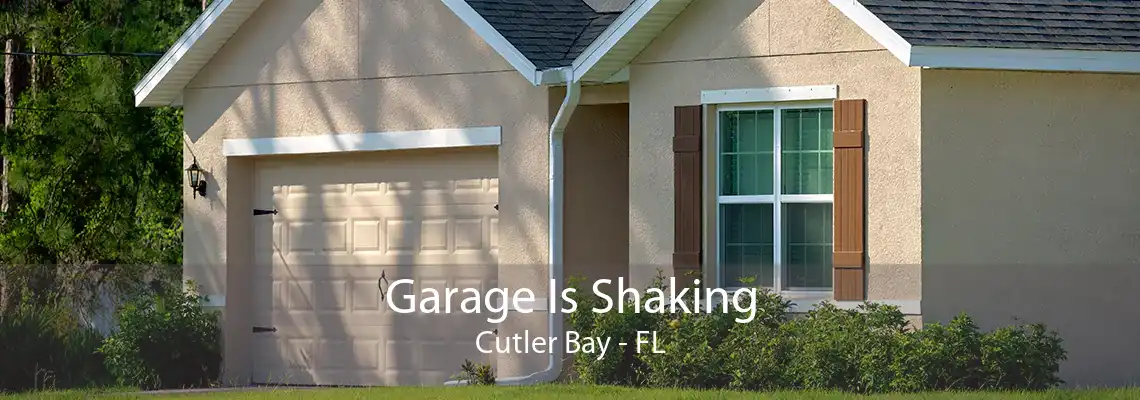Garage Is Shaking Cutler Bay - FL